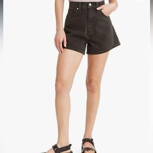 Levi's High Waisted Mom Shorts